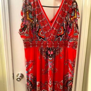 XXL Kiara multi colored dress